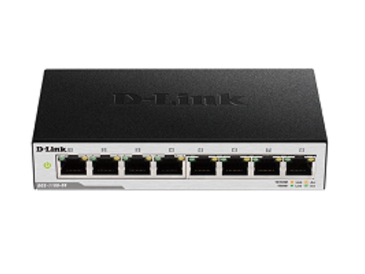 D-Link DGS-1100-08V2簡易網管型交換器(台灣製)