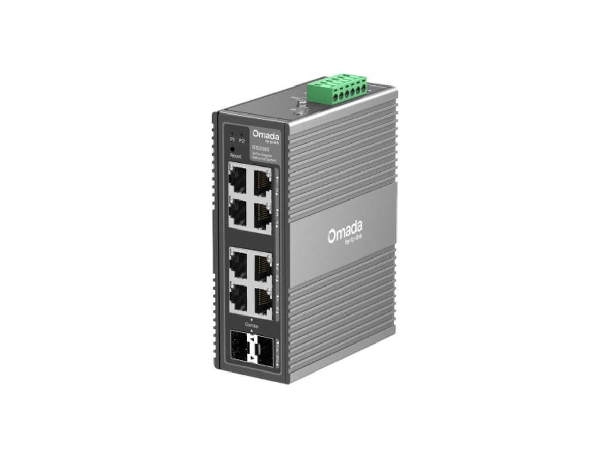 TP-LINK (商用) Omada 8 埠 Gigabit 工業級簡易管理型交換器 IES208G