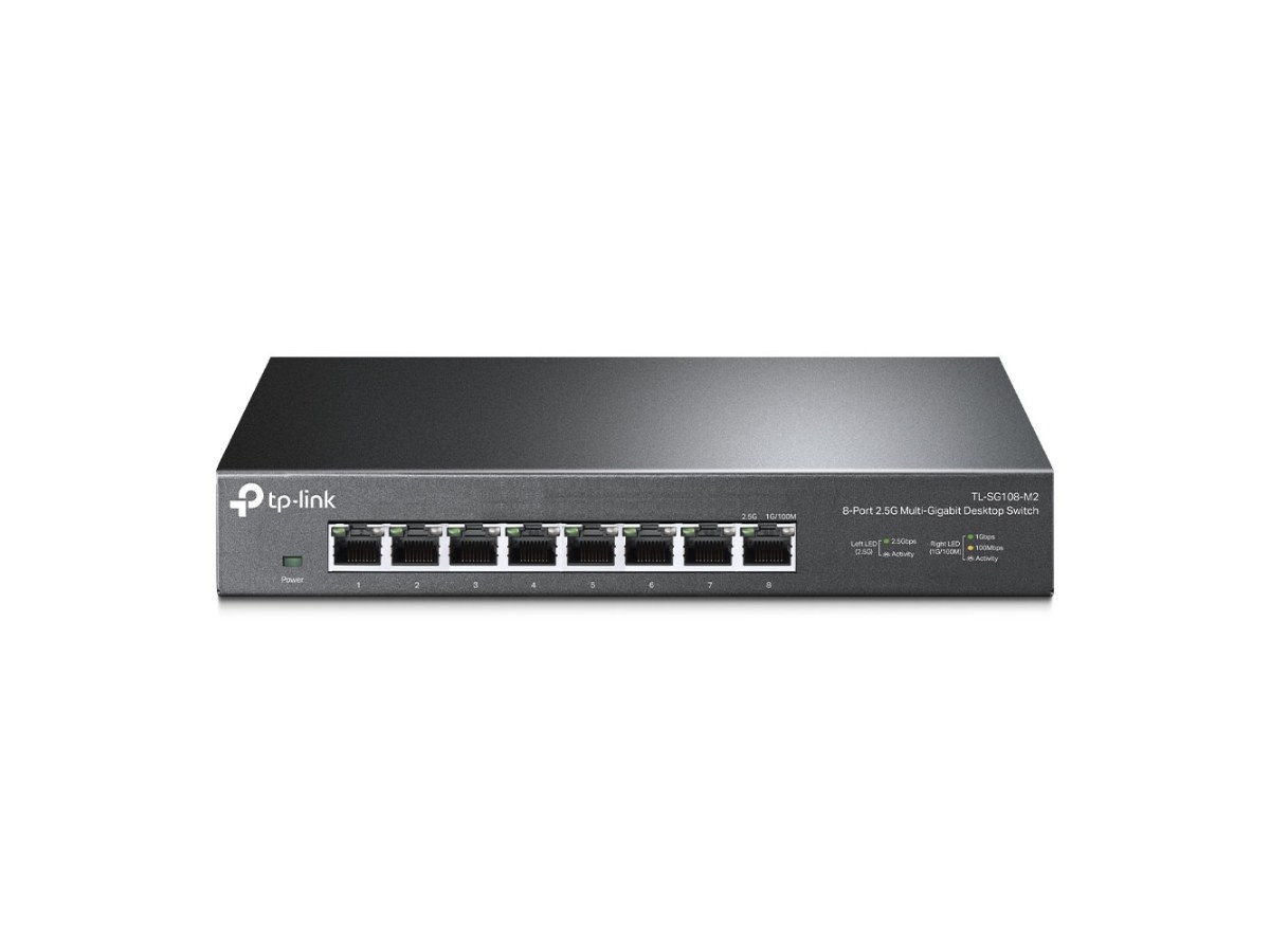 TP-LINK (家用) TL-SG108-M2 8 埠 2.5G 桌上型交換器