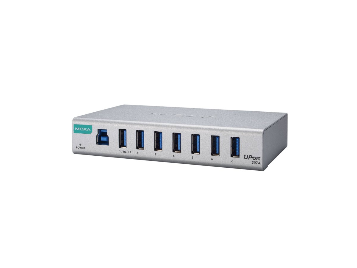 Moxa Uport 207A (USB 3.2集線器)