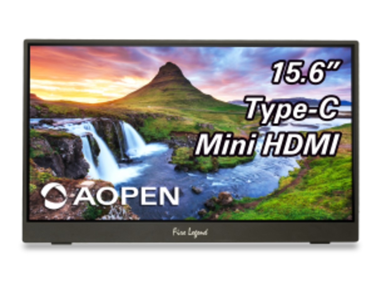 Aopen 15.6吋 FHD IPS 60Hz 可攜式螢幕 16PM1Q Jbmiuux