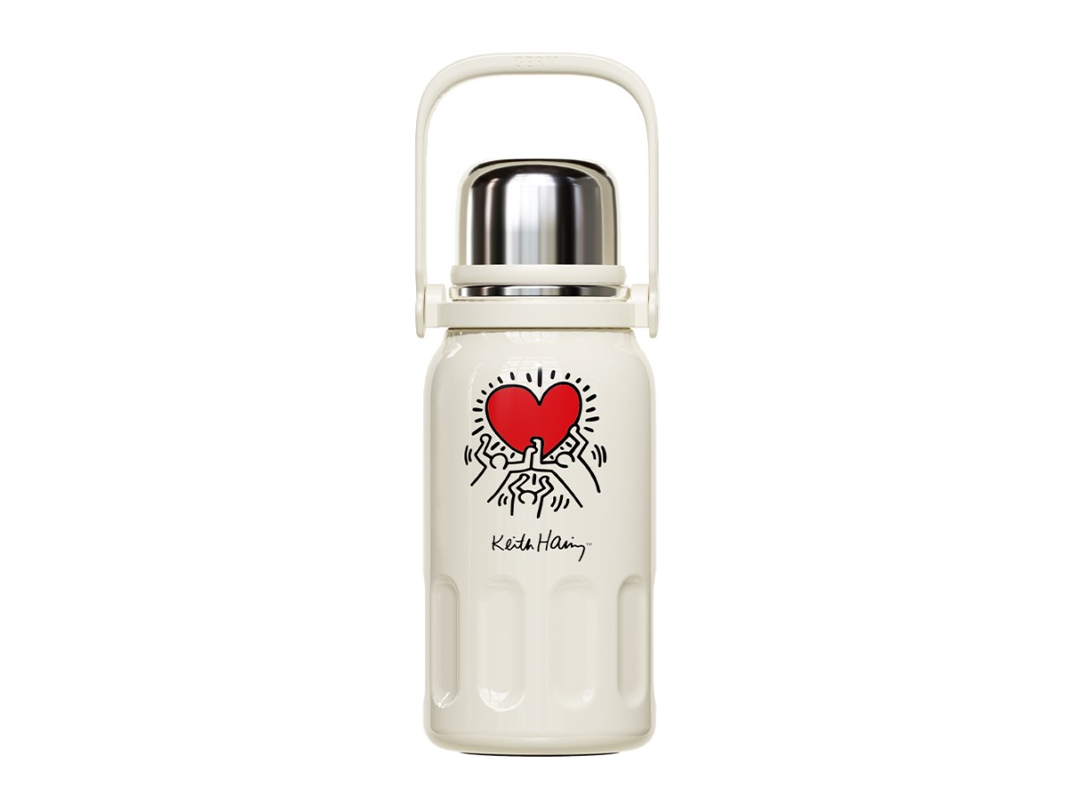 凱斯哈林聯名款律動保溫杯（發光的愛）800ML