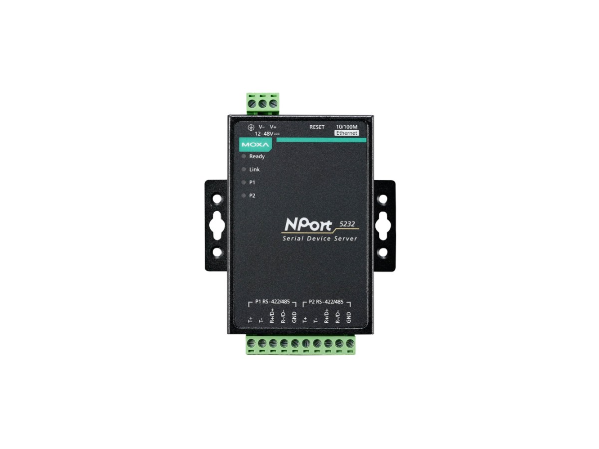 MOXA NPort 5232 w/ adapter