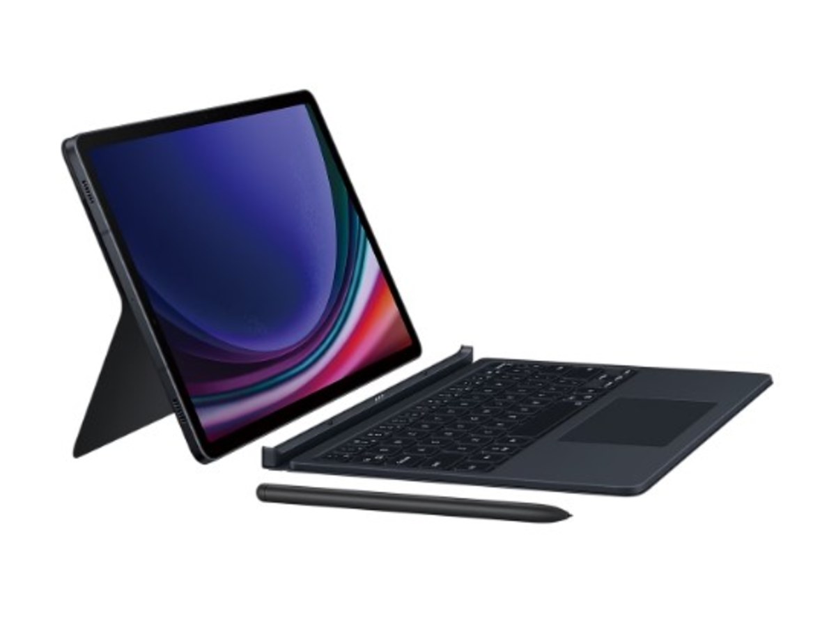 Samsung Galaxy Tab S9 Wi-Fi 鍵盤套裝組 黑耀灰