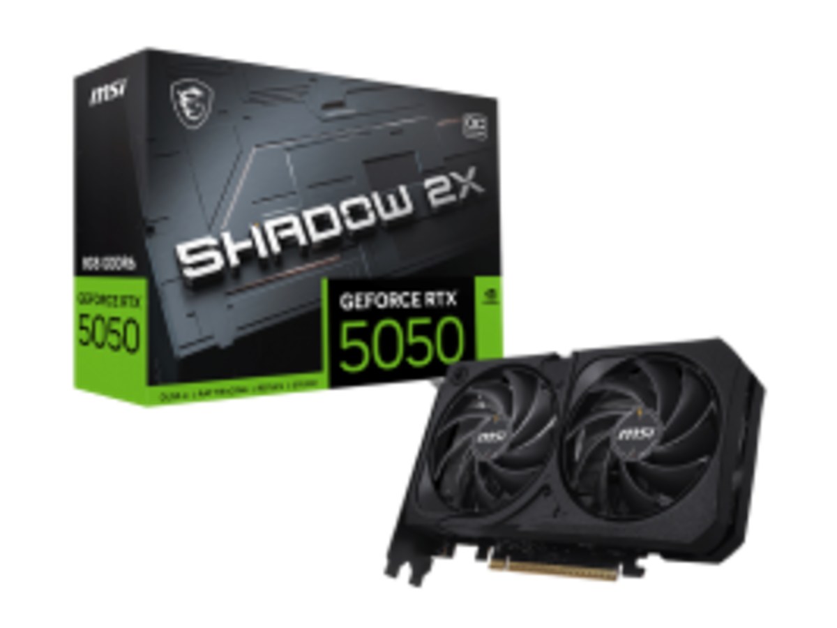 微星 GeForce RTX 5050 8G SHADOW 2X OC