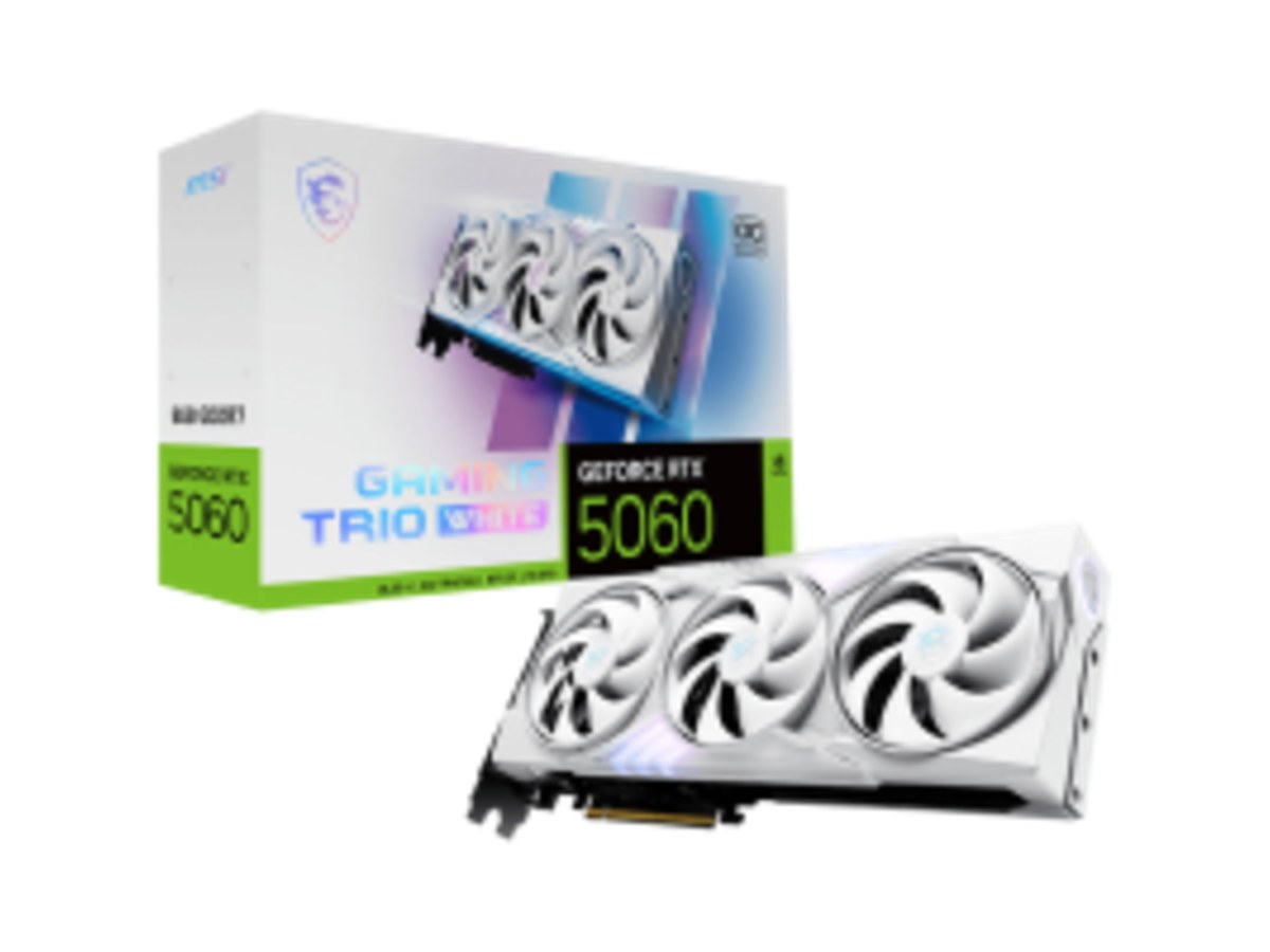 微星 GeForce RTX 5060 8G GAMING TRIO OC WHITE