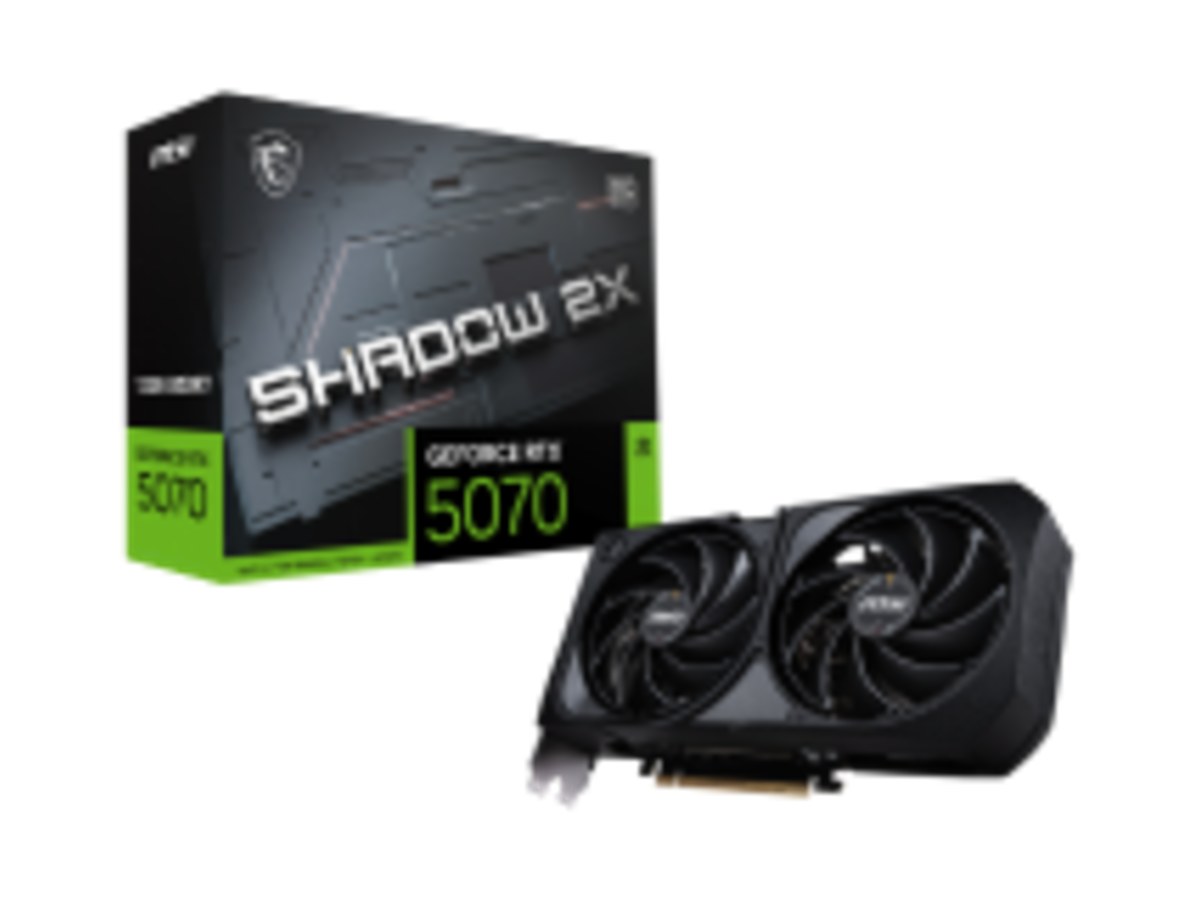 微星 GeForce RTX 5070 12G SHADOW 2X OC