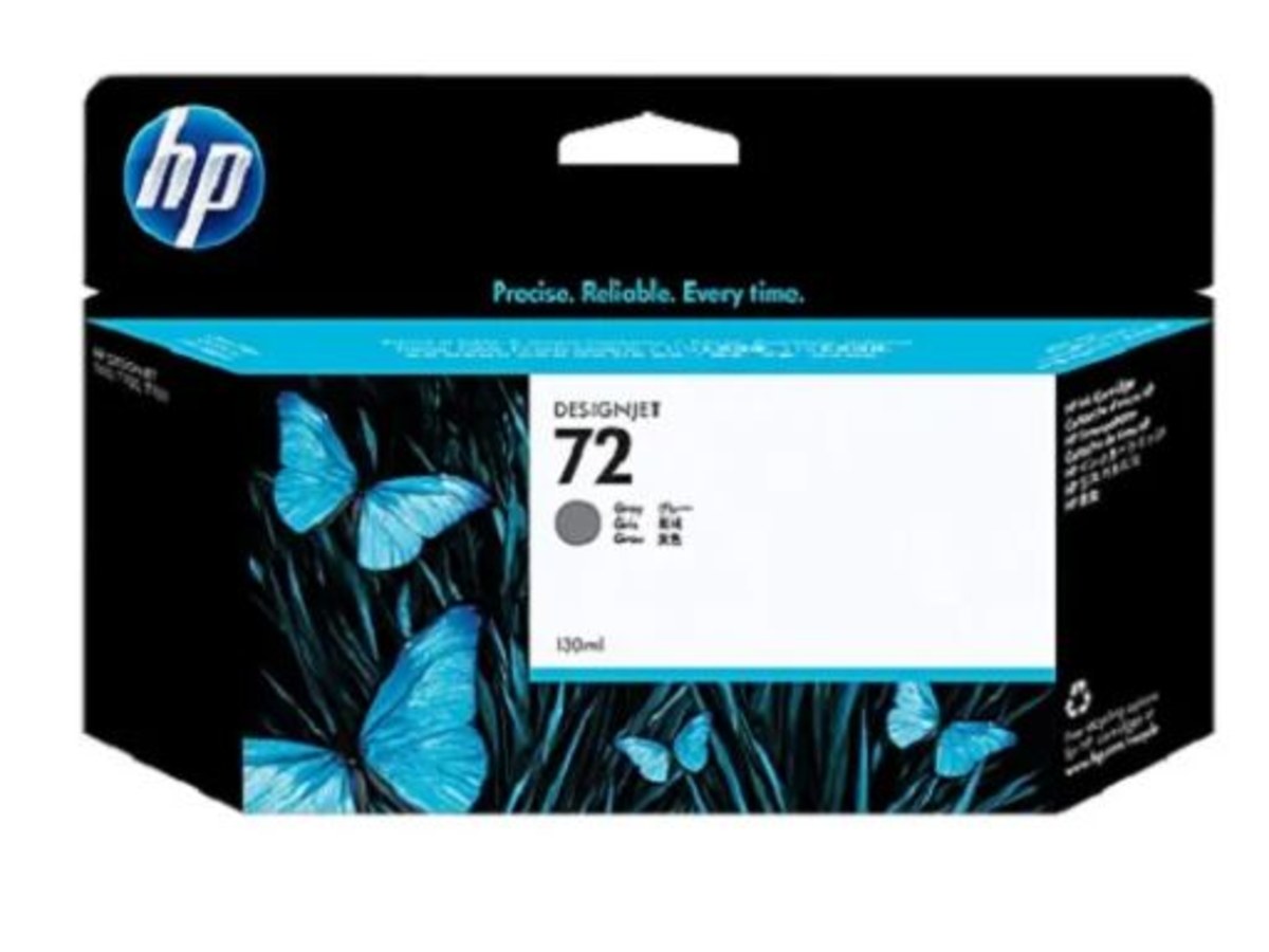 HP 72B 130ml 灰色墨水匣 3WX08A