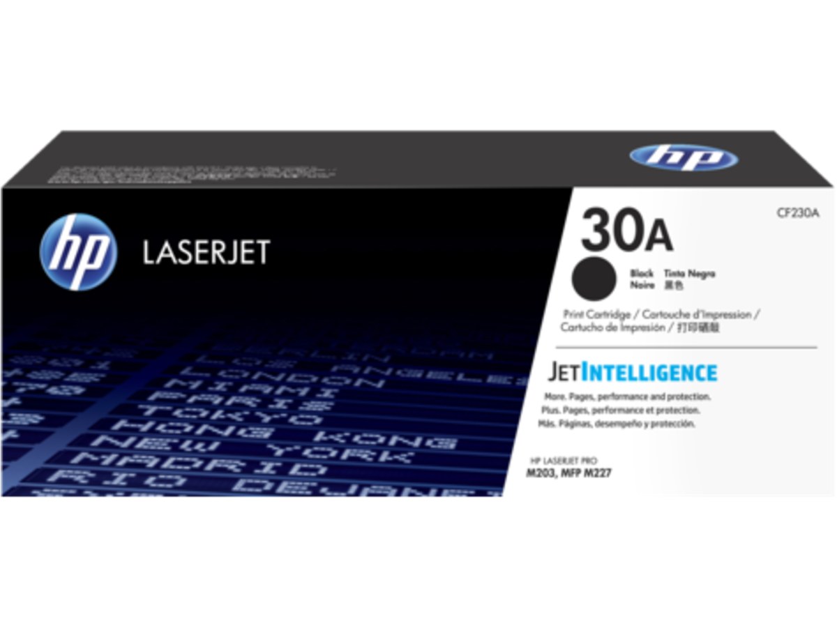 HP 30A 黑色 LaserJet 碳粉匣