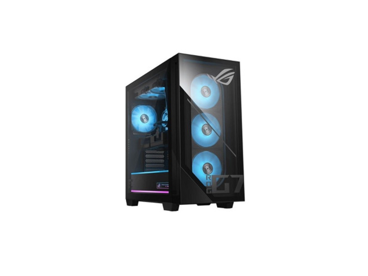 ASUS Ryzen 5 8400F 16GB/1TB RX 9060 XT 電競桌上型電腦 GM700TZ-R8400F067W6A