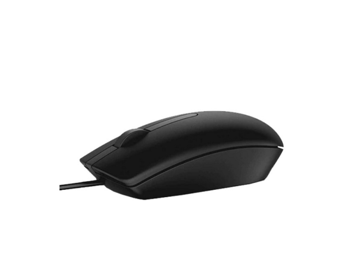 Dell MS116 黑色 USB 有線光學滑鼠 DELL-MS116