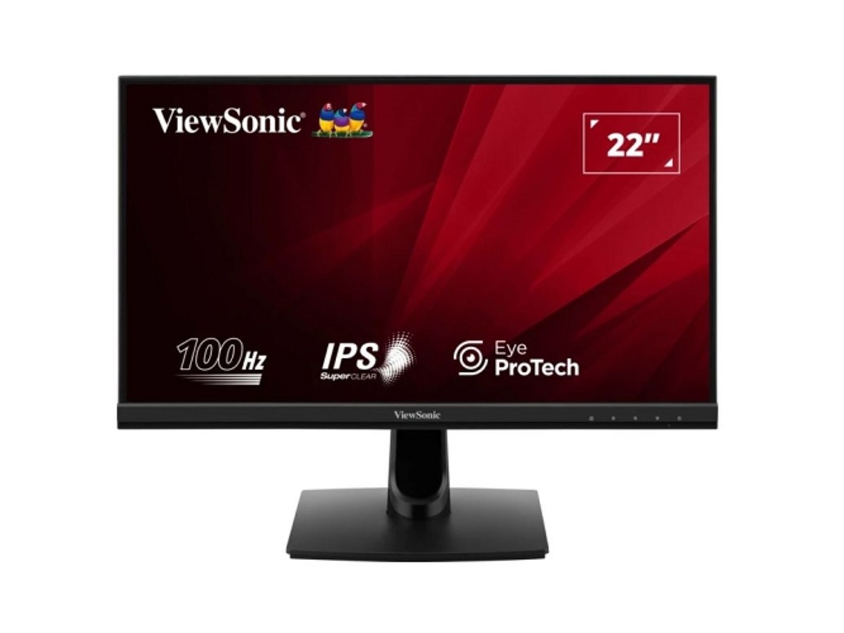 VIEWSONIC 21.5吋 FHD IPS 100Hz 薄邊框顯示器 VA2214-MH