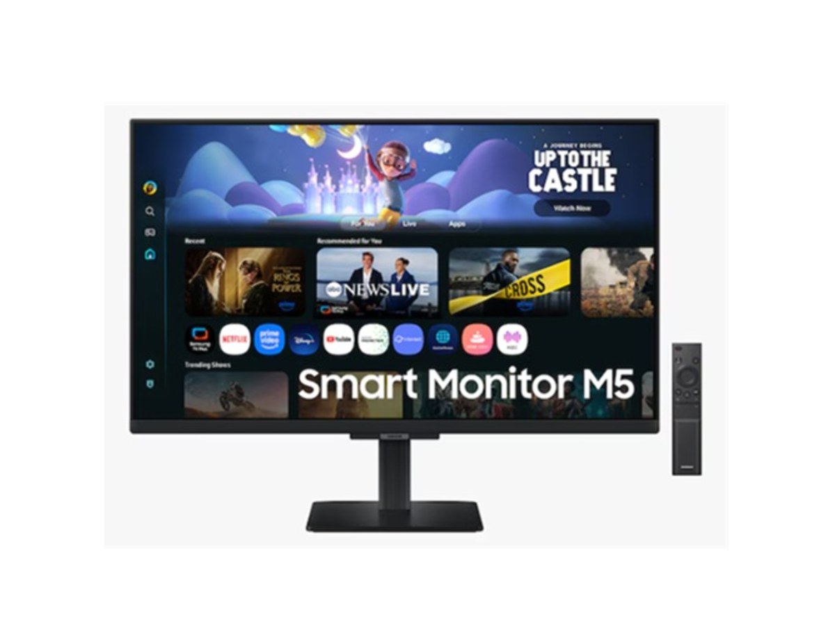 SAMSUNG Smart Monitor M5 M50F 27吋 黑色智慧聯網螢幕 S27FM500EC
