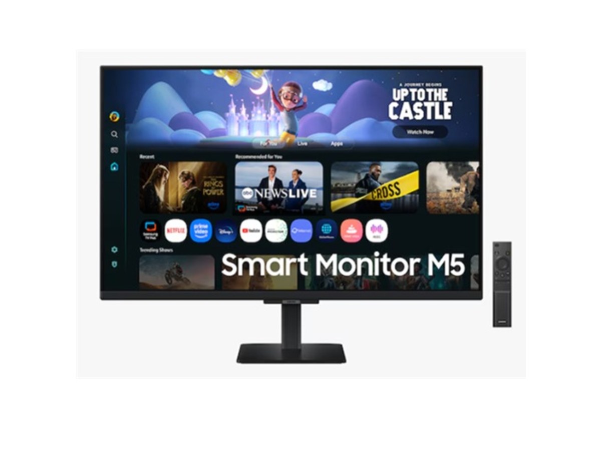 SAMSUNG Smart Monitor M5 M50F 32吋 黑色智慧聯網螢幕 S32FM500EC