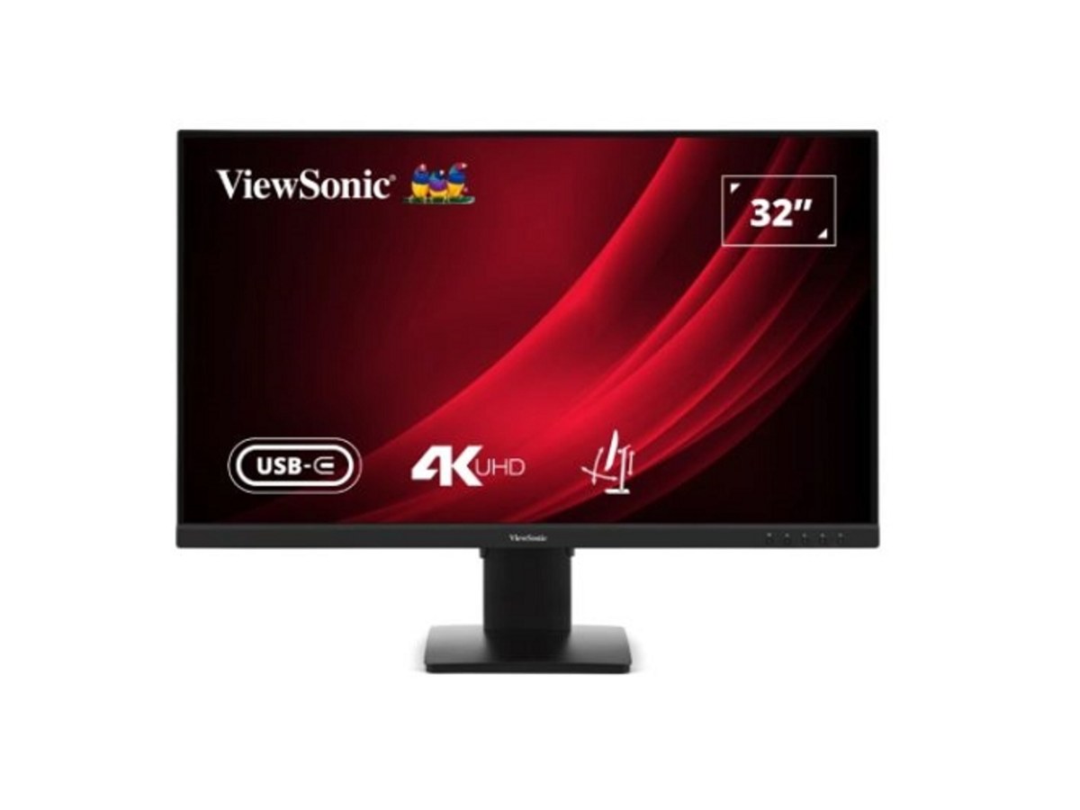 VIEWSONIC 32吋 4K UHD VA USB-C 65W 人體工學顯示器 VG3208U-4K