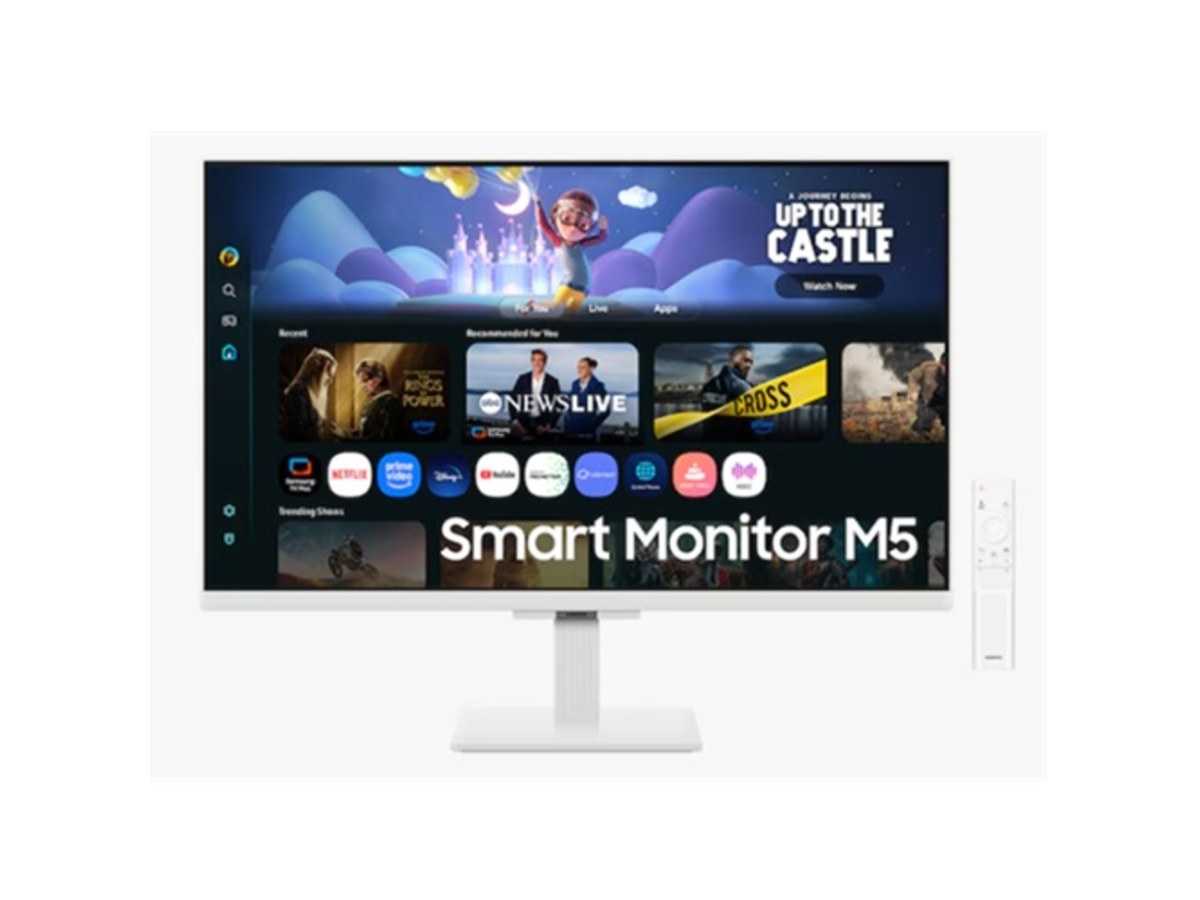 SAMSUNG Smart Monitor M5 M50F 27吋 白色智慧聯網螢幕 S27FM501EC
