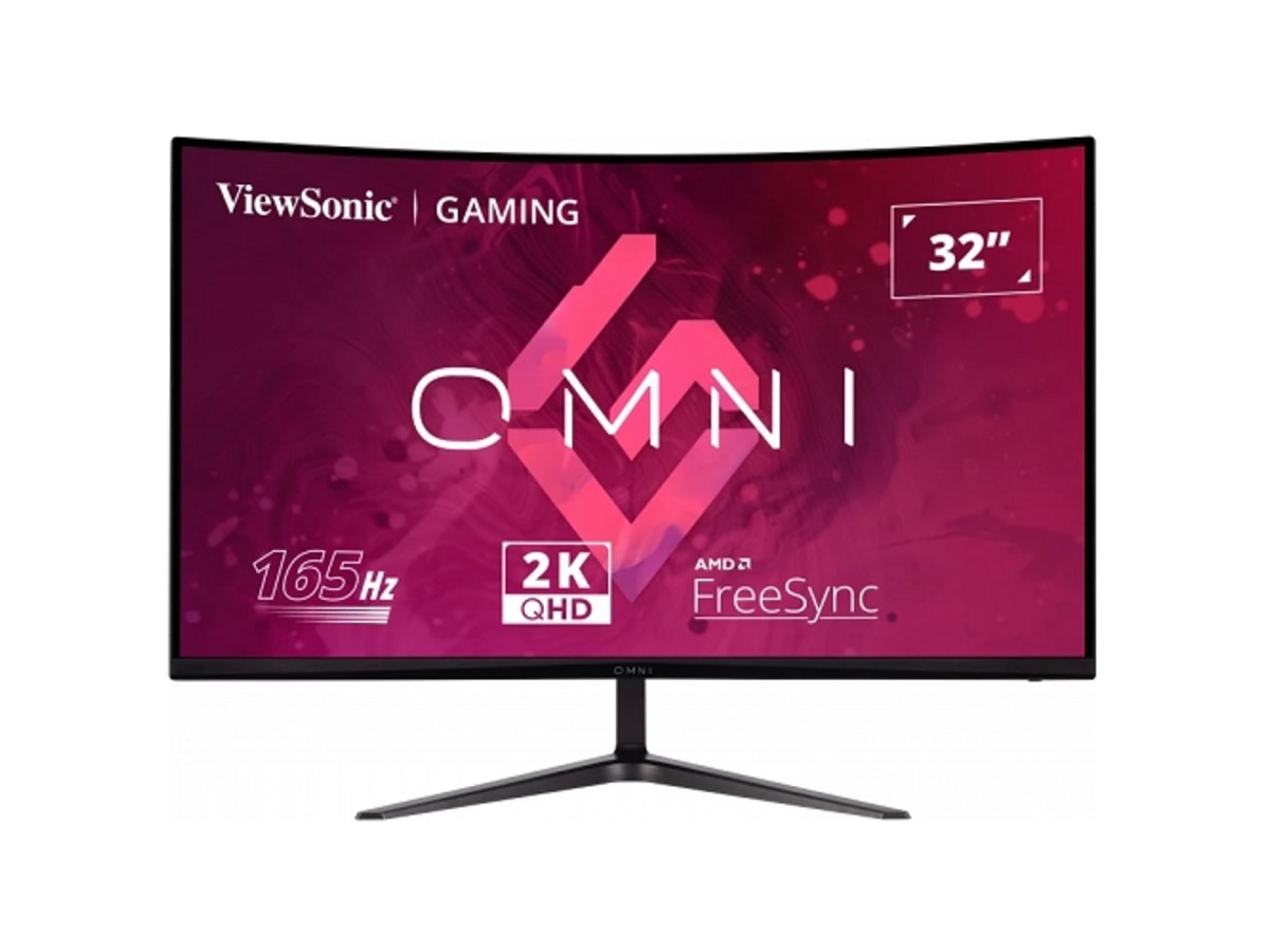 VIEWSONIC 31.5吋 2K QHD 165Hz 1500R 曲面電競螢幕 VX3218C-2K