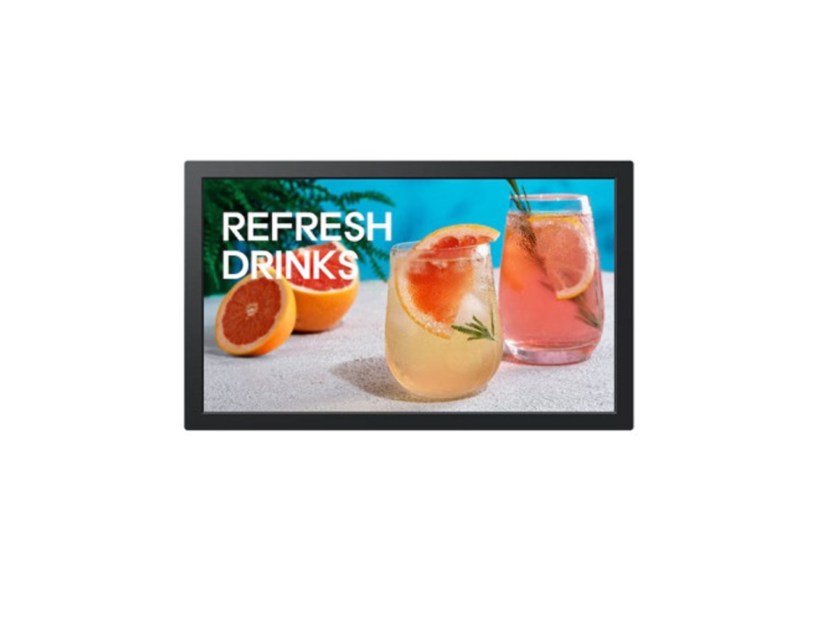 SAMSUNG 13吋 FHD 500尼特非觸控商用顯示器 QB13C