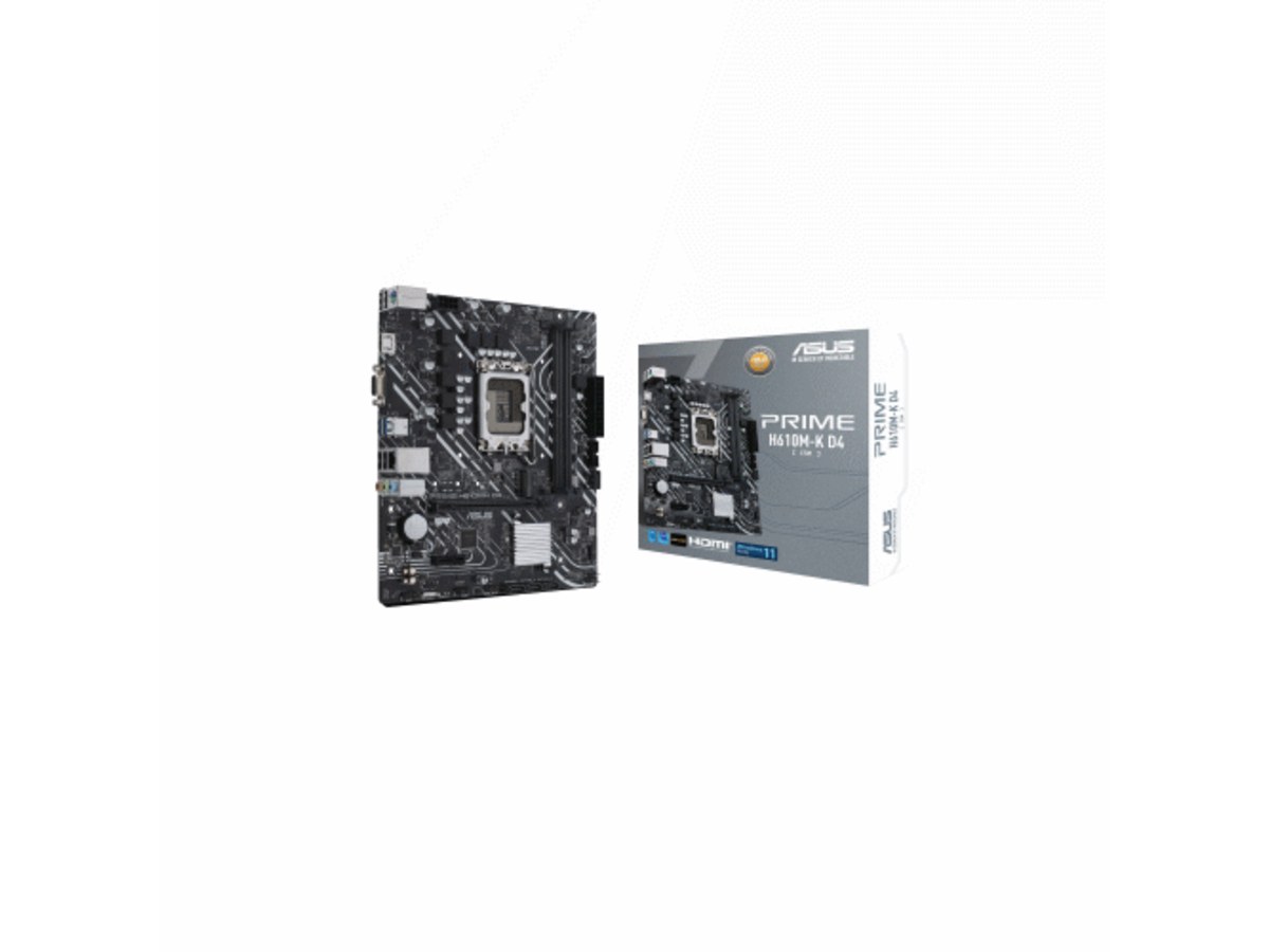 ASUS PRIME H610M-K D4-CSM Intel H610 LGA1700 DDR4 主機板 PRIME-H610M-K-D4-CSM
