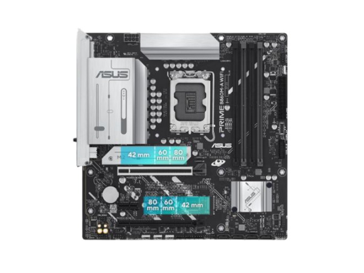 ASUS PRIME B860M-A WIFI-CSM Intel B860 Core Ultra 200 系列無線網路主機板 PRIME-B860M-A-WIFI-CSM