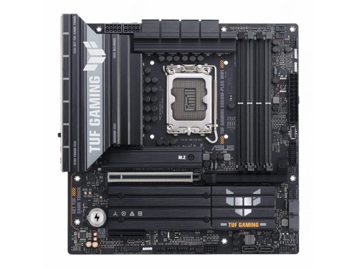 ASUS TUF Gaming B860M-PLUS WiFi Intel B860 Core Ultra 電競主機板 TUF-GAMING-B860M-PLUS-WIFI