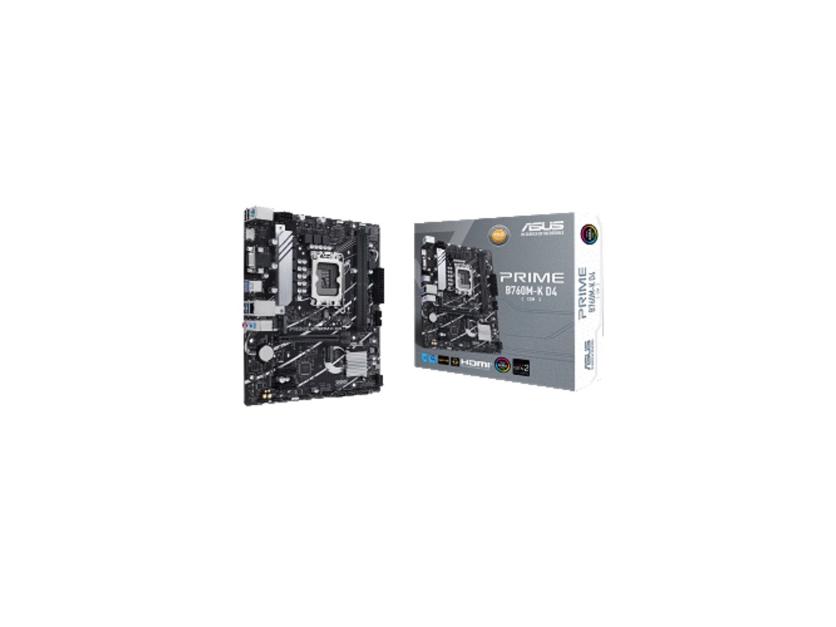 ASUS PRIME B760M-K D4-CSM Intel B760 LGA1700 DDR4 主機板 PRIME-B760M-K-D4-CSM