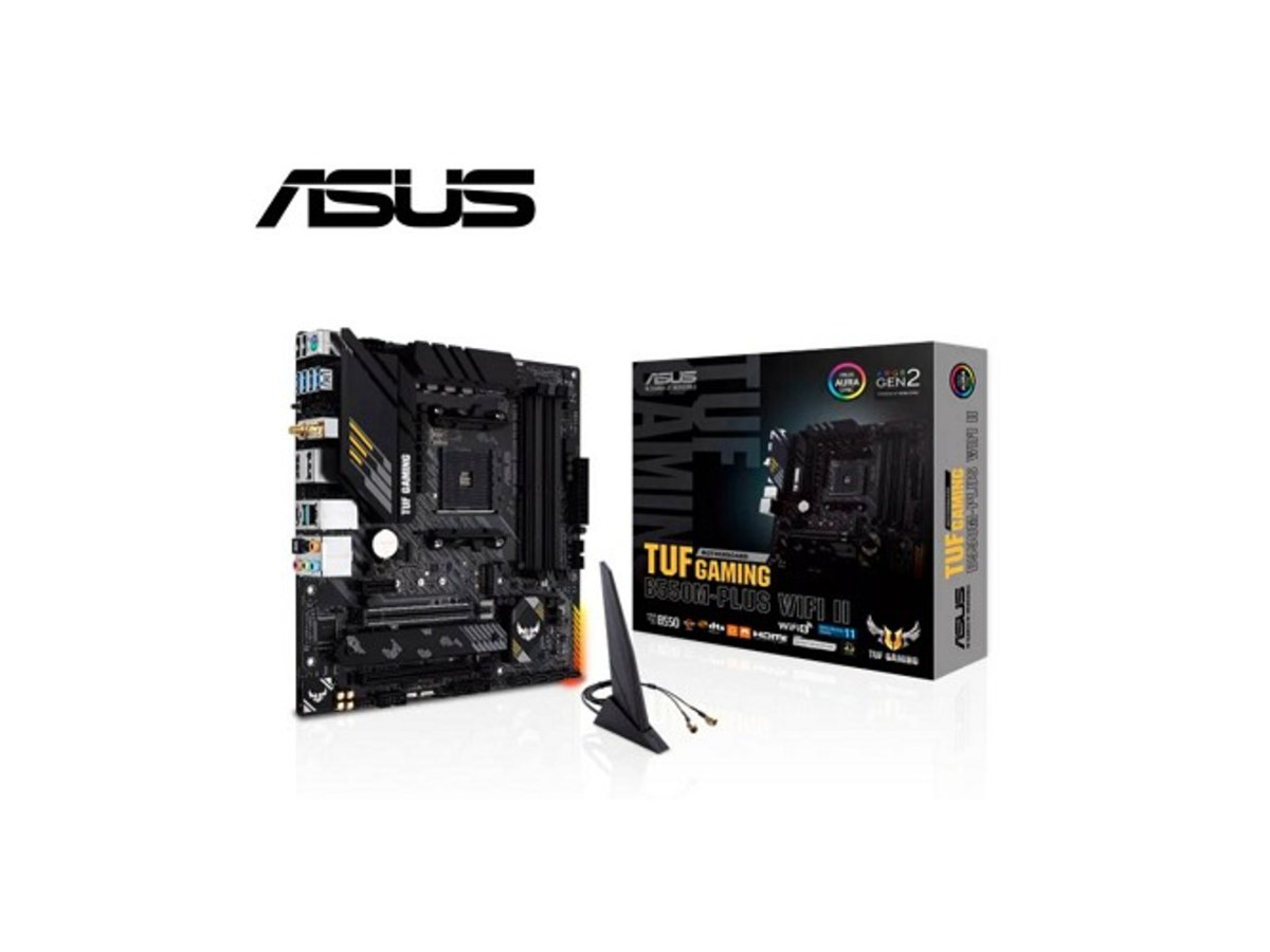 ASUS TUF Gaming B550M-PLUS WiFi II AMD B550 AM4 電競主機板 TUF-GAMING-B550M-PLUS-WIFI-II