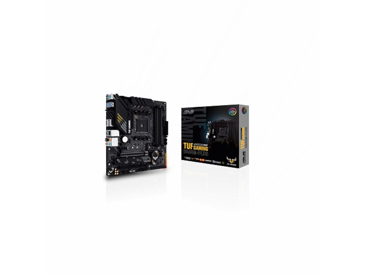 ASUS TUF Gaming B550M-PLUS AMD B550 AM4 DDR4 Micro-ATX 電競主機板 TUF-GAMING-B550M-PLUS