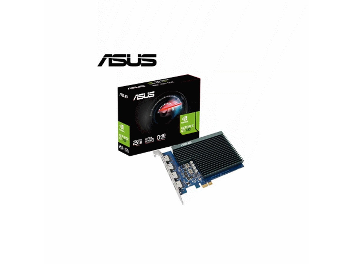 ASUS GeForce GT 730 2GB GDDR5 四HDMI 顯示卡 GT730-4H-SL-2GD5