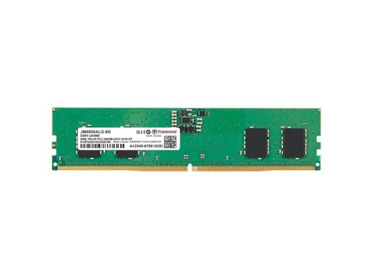 TRANSCEND JetRam 8GB DDR5 4800 桌上型電腦記憶體 JM4800ALG-8G