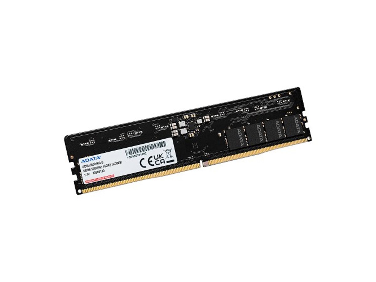 ADATA DDR5-5600 16GB CL46 桌上型電腦記憶體 AD5U560016G-S