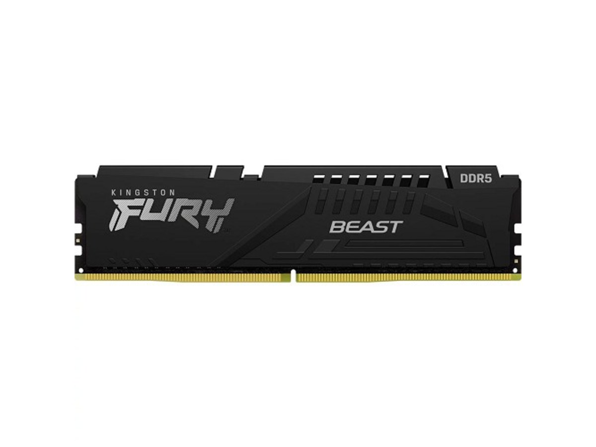 KINGSTON FURY Beast 16GB DDR5 5600 CL36 黑色桌上型電腦記憶體 KF556C36BBE-16