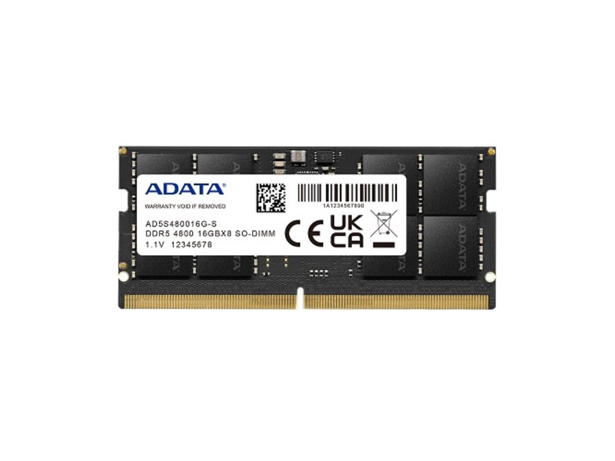 ADATA DDR5-5600 16GB CL46 筆記型電腦記憶體 AD5S560016G-S