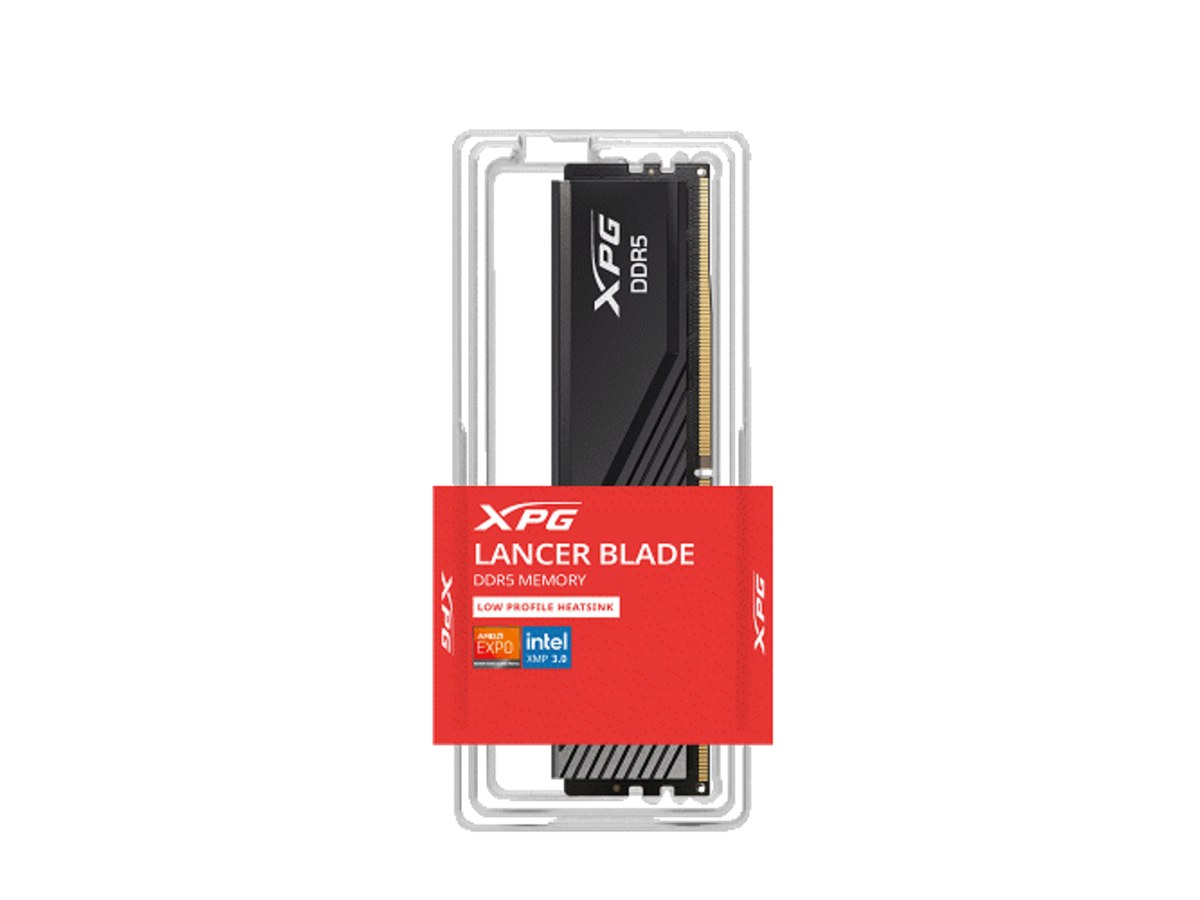 ADATA XPG LANCER BLADE DDR5-5600 16GB CL46 黑色超頻電競記憶體 AX5U5600C4616G-SLABBK