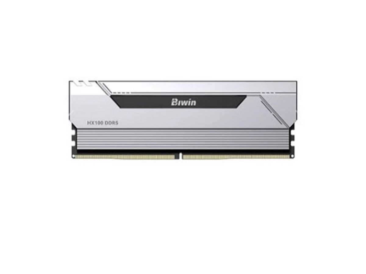 BIWIN DW100 48GB(24GBx2) DDR5 6000 CL28 RGB 白色桌上型記憶體 DW100-48GB-6000-1R8-D28FW