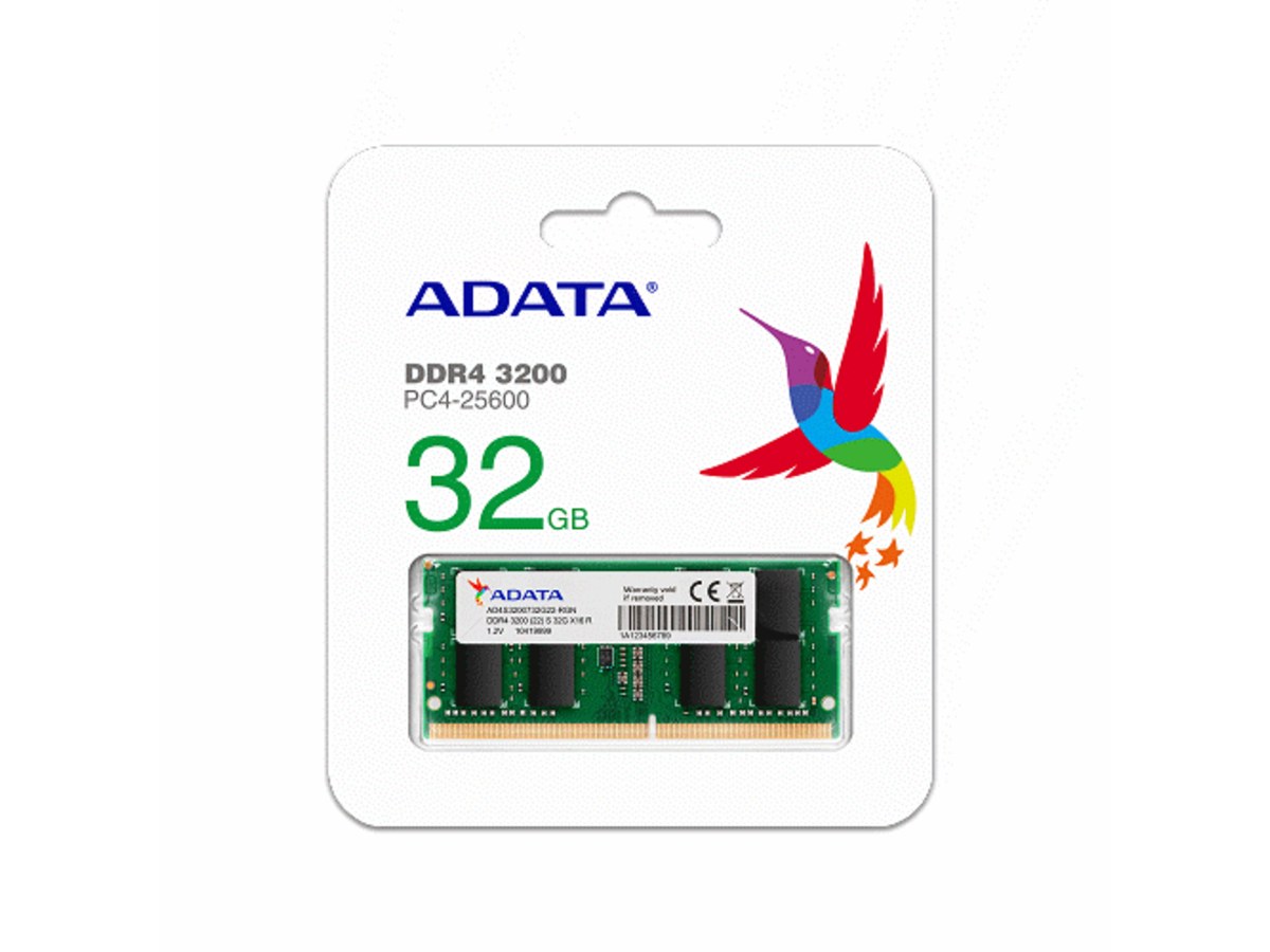 ADATA Premier DDR4-3200 32GB CL22 筆記型電腦記憶體 AD4S3200732G22-SGN