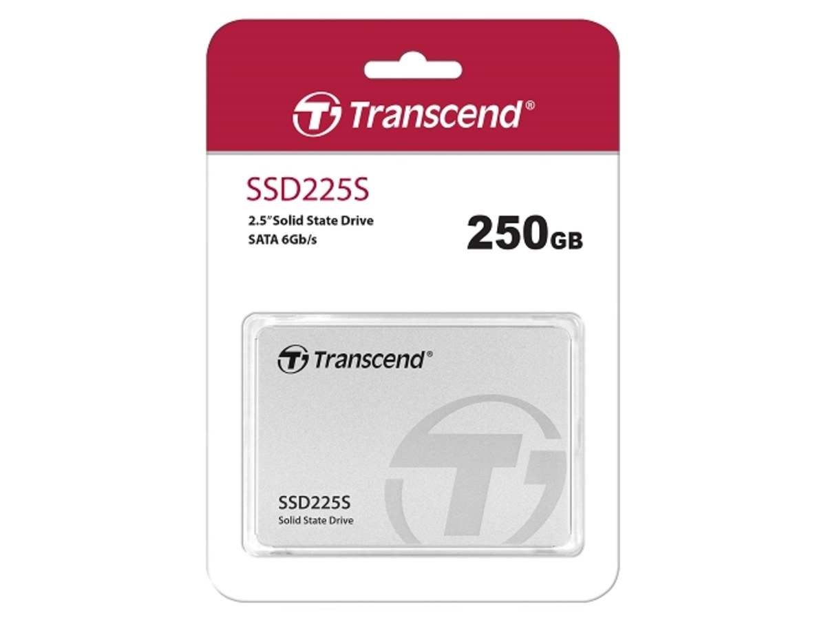 TRANSCEND SSD225S 250GB 2.5吋 SATA III QLC 固態硬碟 TS250GSSD225S