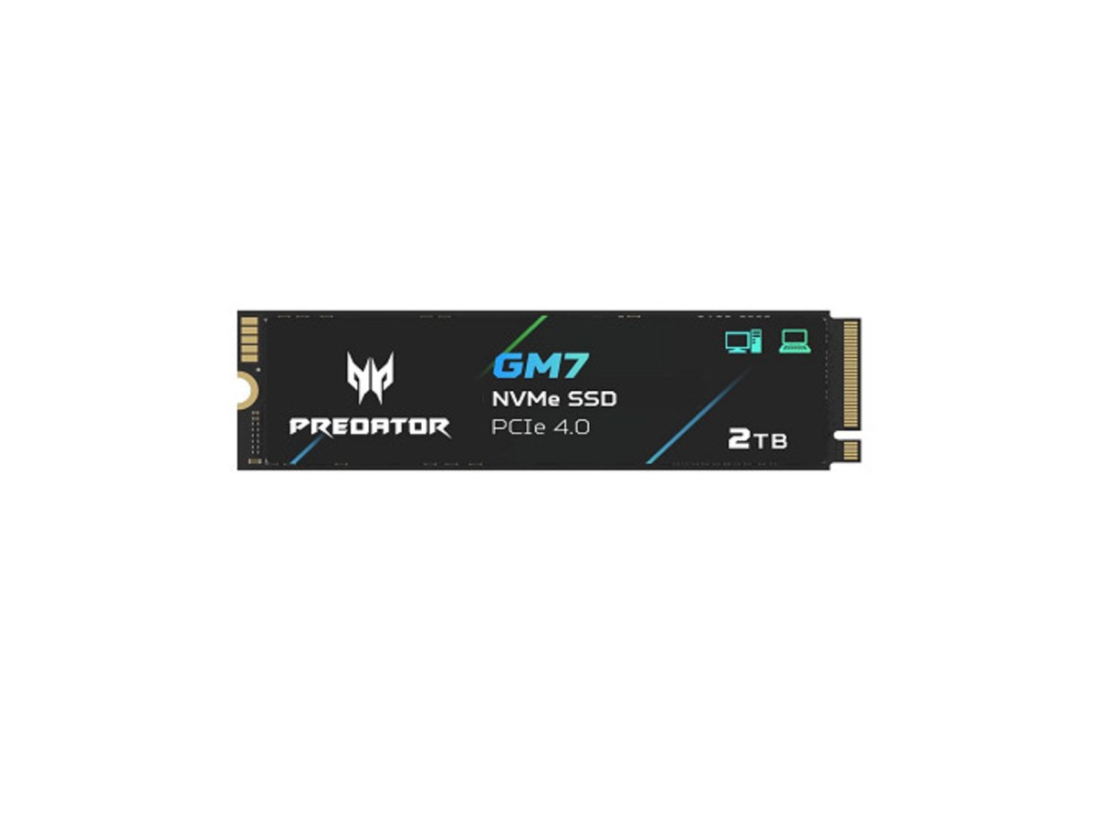 Acer Predator GM7 2TB M.2 PCIe 4.0 NVMe 固態硬碟 BL-9BWWR-119