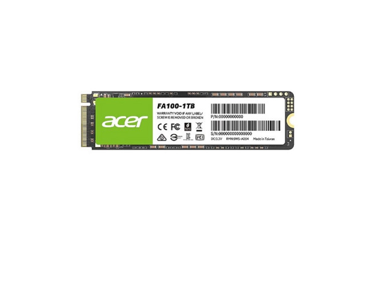 Acer FA100 1TB M.2 PCIe 3.0 NVMe 固態硬碟 BL-9BWWA-120