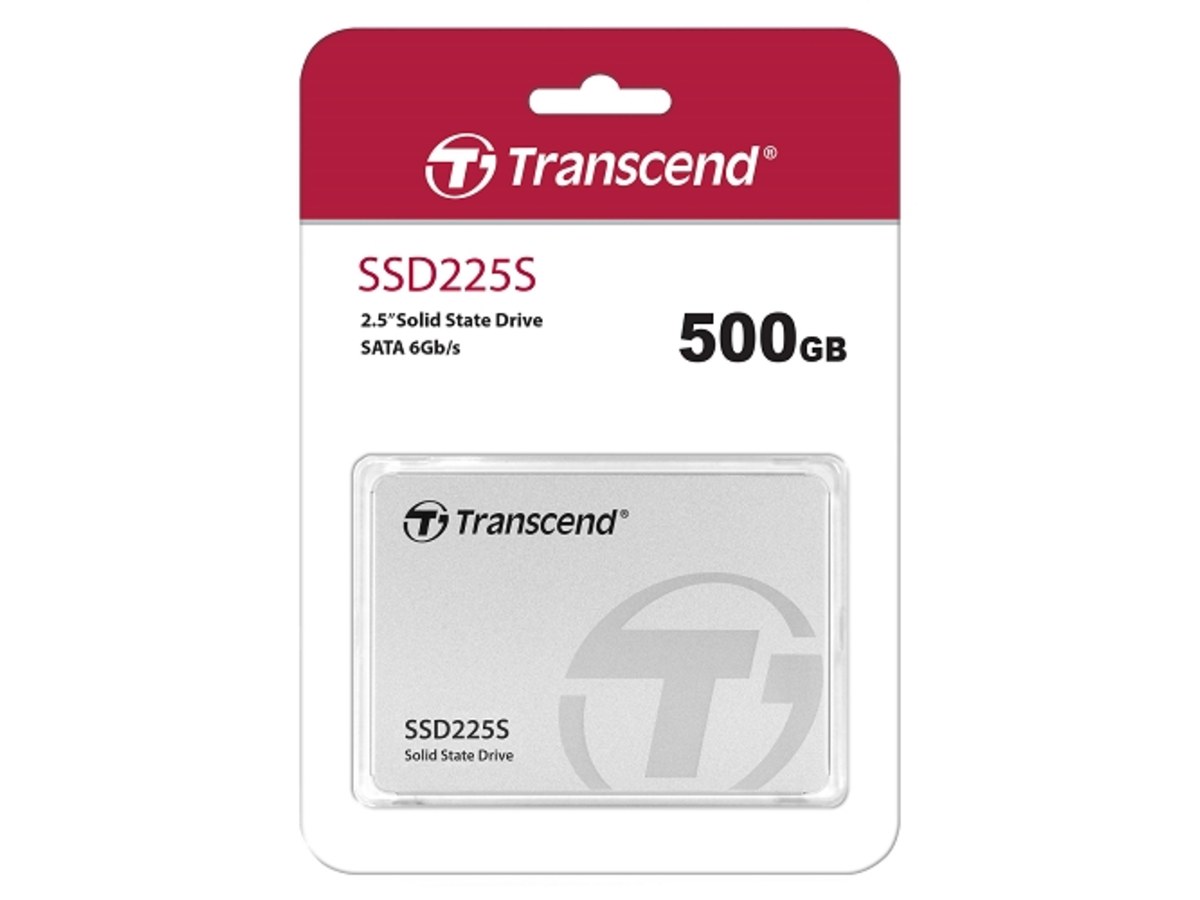 TRANSCEND SSD225S 500GB 2.5吋 SATA III QLC 固態硬碟 TS500GSSD225S