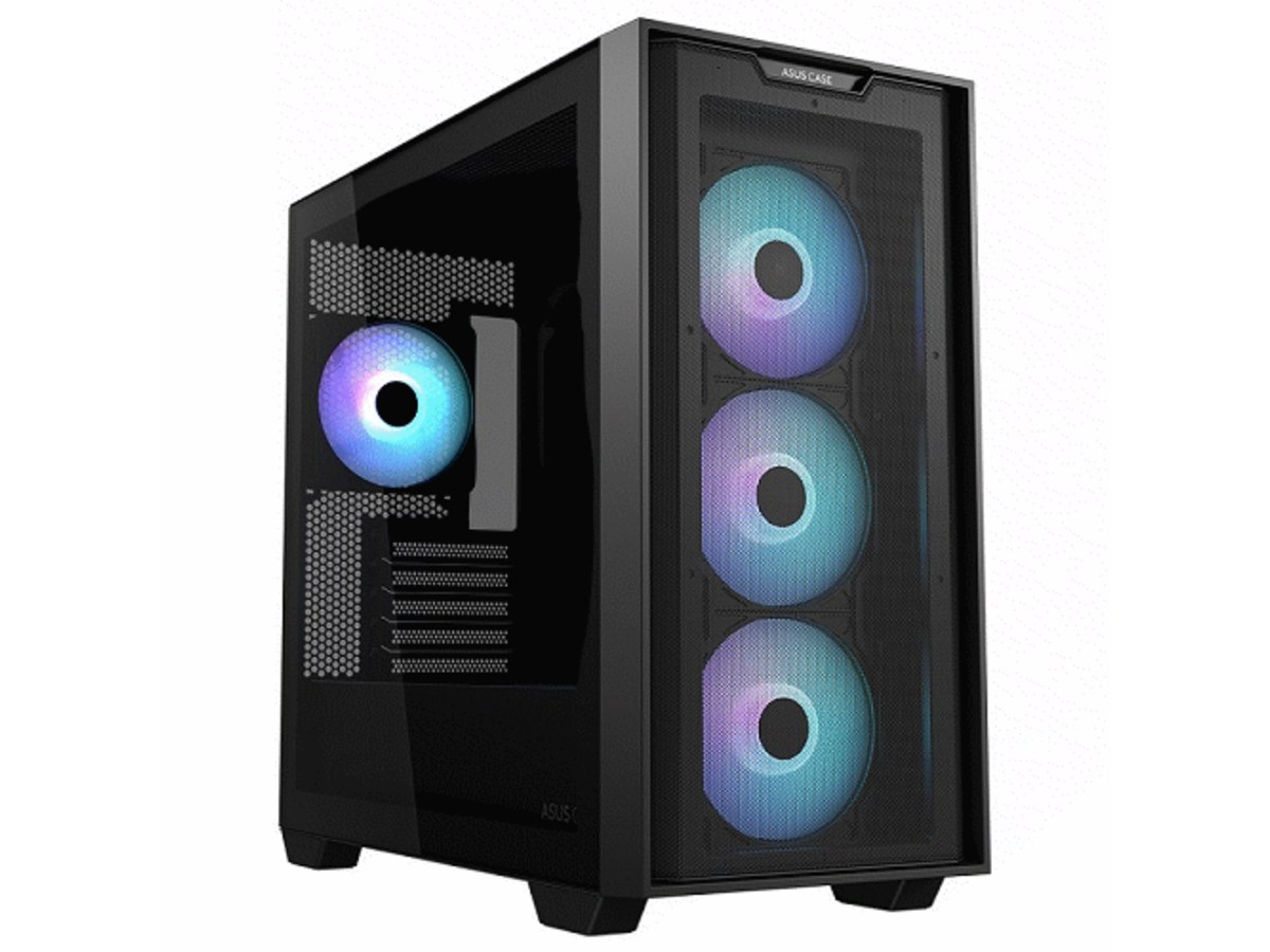 ASUS A21 PLUS 黑色 Micro-ATX 電腦機殼 A21-PLUS-B