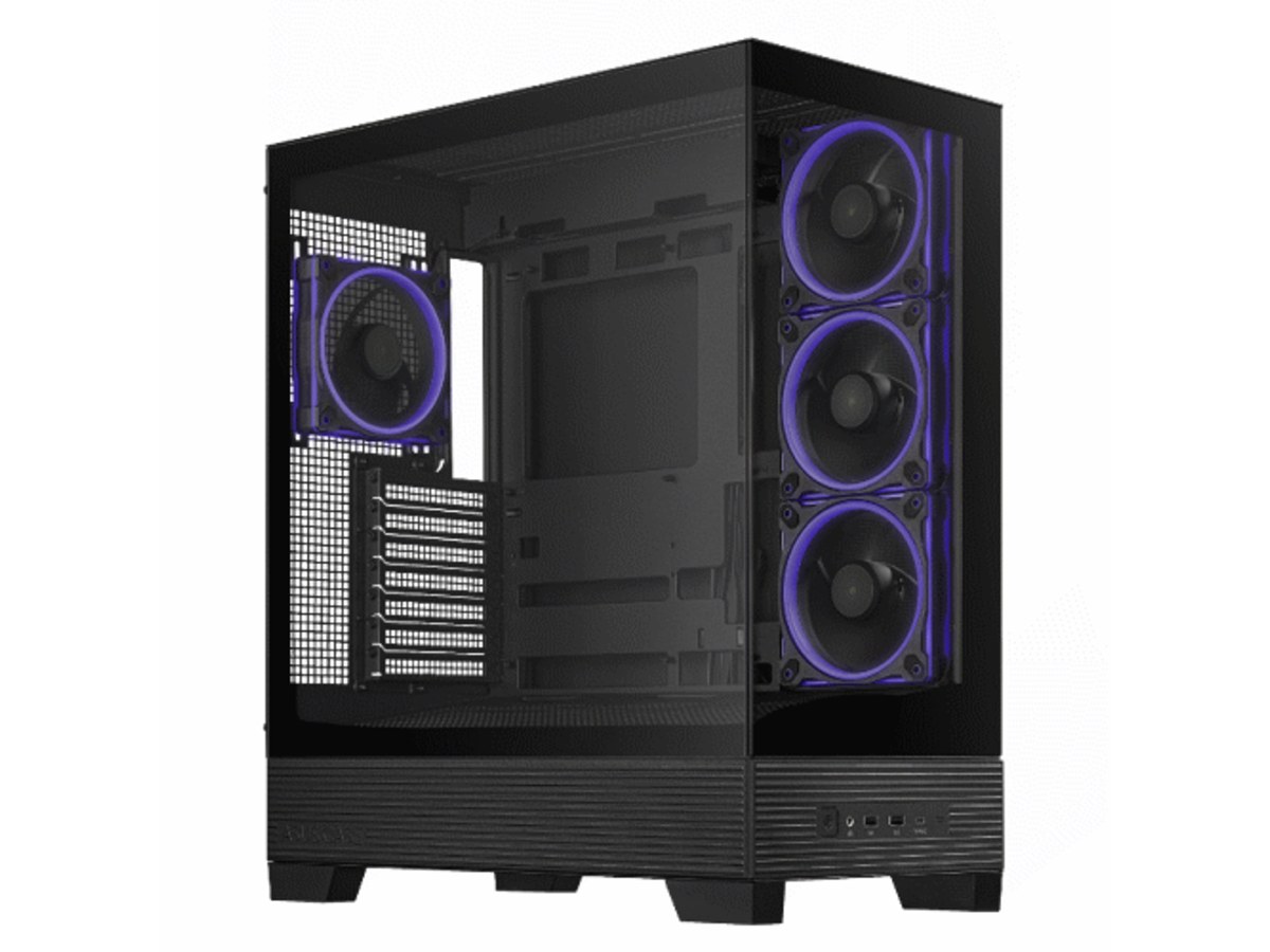 ASUS A31 PLUS 黑色 ATX 全景玻璃 ARGB 電腦機殼 A31-PLUS-B