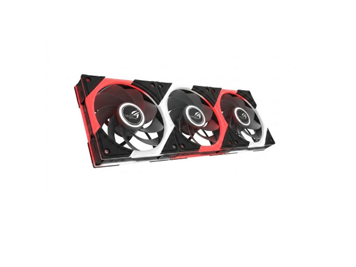 ASUS ROG Eurux GR120 120mm ARGB 黑色反向機殼風扇三入組 GR120-ARGB-REVERSE-B-3IN1