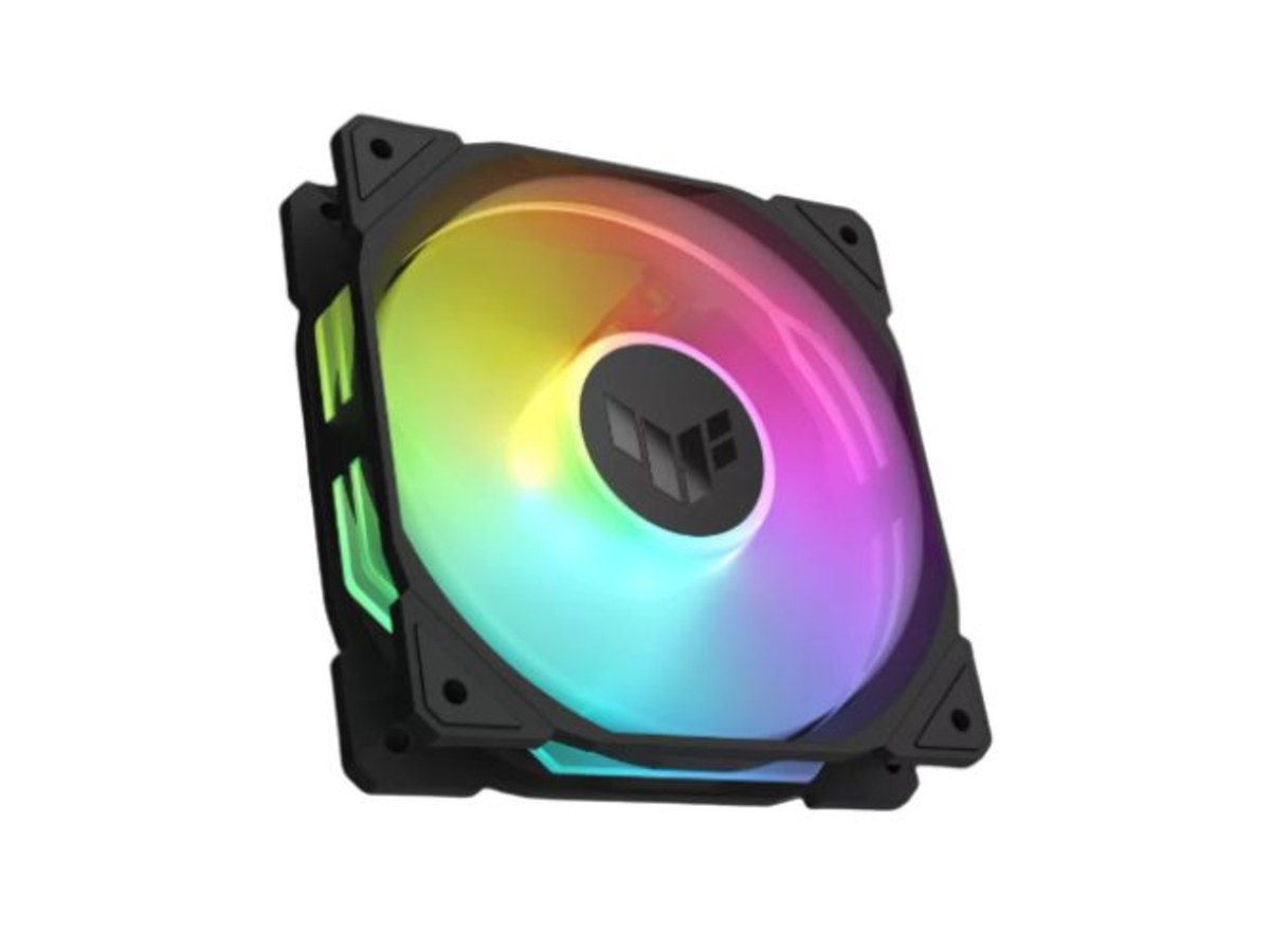 ASUS TUF Gaming TR120 120mm ARGB 黑色反向機殼風扇 TR120-ARGB-REVERSE
