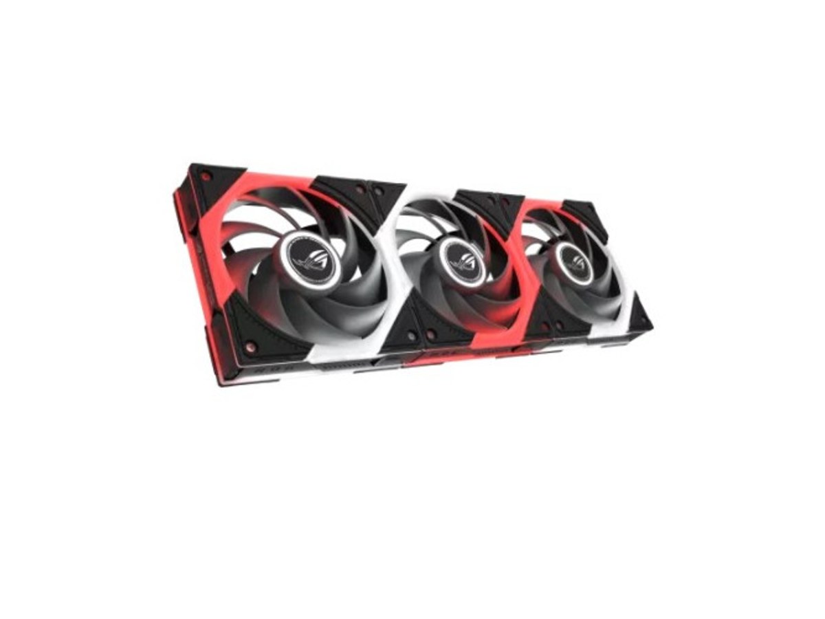 ASUS ROG Eurux GR120 120mm ARGB 黑色機殼風扇三入組 GR120-ARGB-B-3IN1
