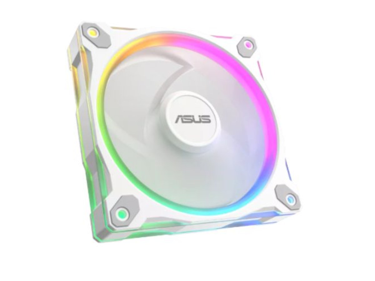 ASUS Prime MR120 120mm ARGB 白色反向機殼風扇 MR120-ARGB-REVERSE-W