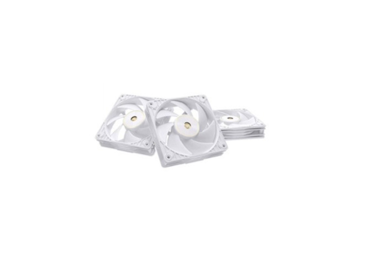 ASUS ProArt PF120 120mm PWM 極簡白高效能機殼風扇三入組 PF120-FAN-PWM-WHITE-3IN1