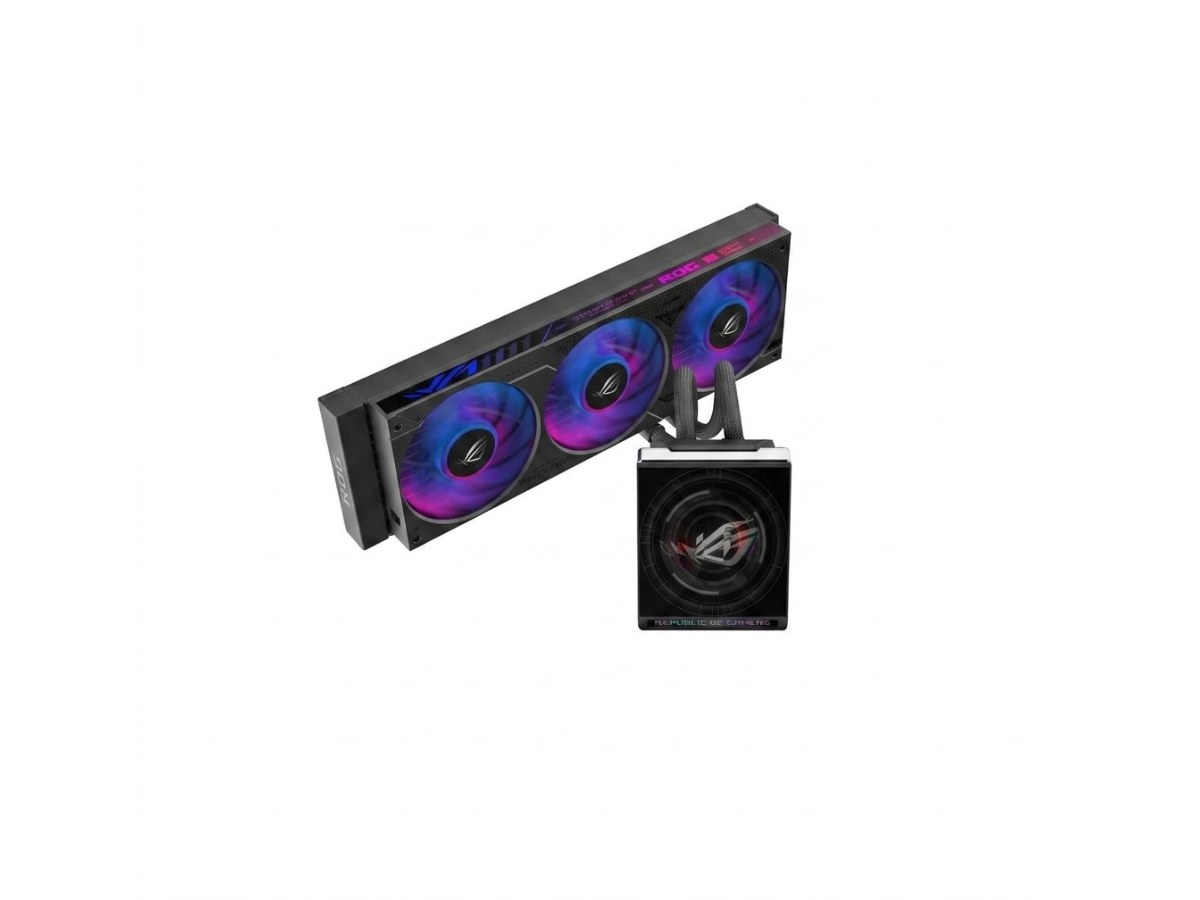 ASUS ROG Strix SLC IV 360 ARGB LCD 一體式水冷 CPU 散熱器 ROG-STRIX-SLC-IV-360-ARGB-L-B
