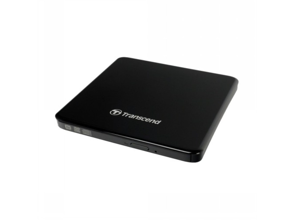 TRANSCEND 8倍速 USB 外接式DVD燒錄機 TS8XDVDS-K