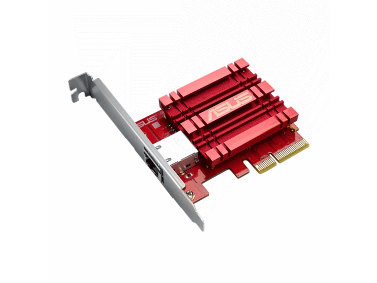 ASUS 10Gbps PCIe有線乙太網路卡 XG-C100C-V3
